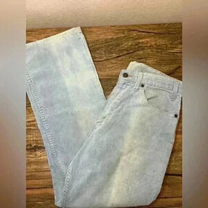 Vintage Orange Tab 1970s Corduroy Pants